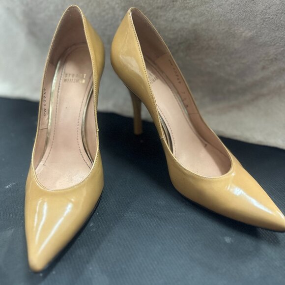 ✨ Stuart Weitzman Patent Leather Pumps – Size 7.5 ✨ - Picture 1 of 3